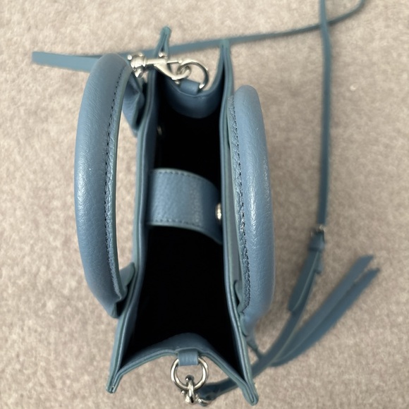 NWOT Rebecca Minkoff Sky Blue Satchel - Picture 3 of 6